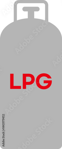 LPG 가스통 벡터