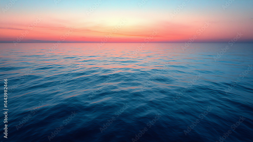 Obraz premium pale blue dusk,