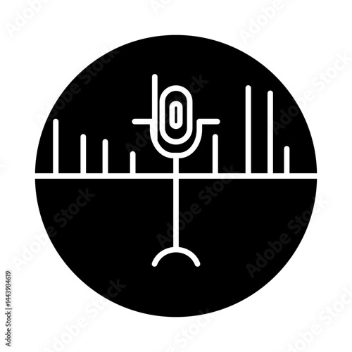 recorder glyph icon