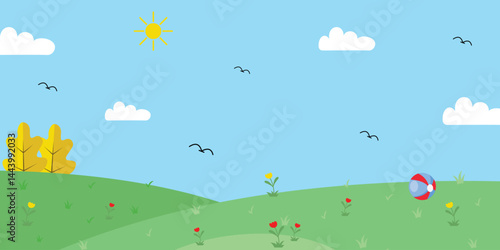 Nature Kids Background