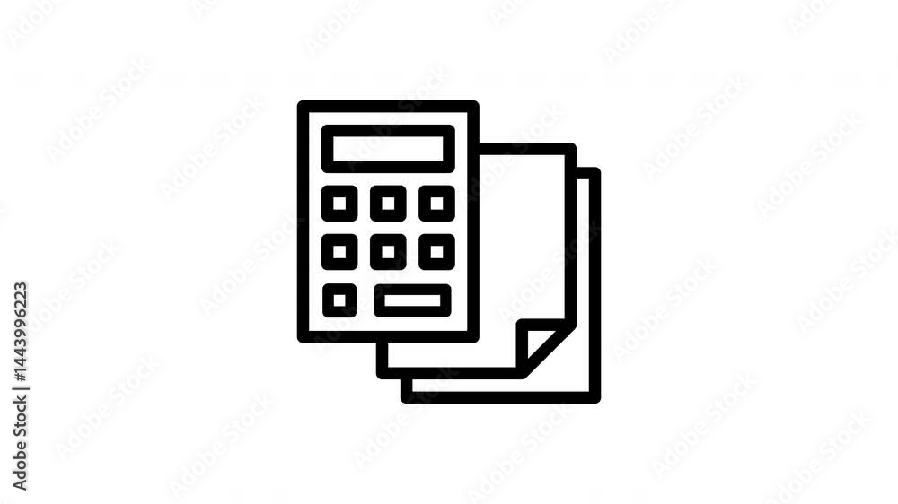 calculator animated icon calculator animated icon