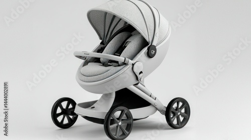Modern, stylish stroller for infants