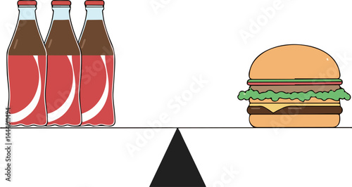 Unhealthy Diet Balance