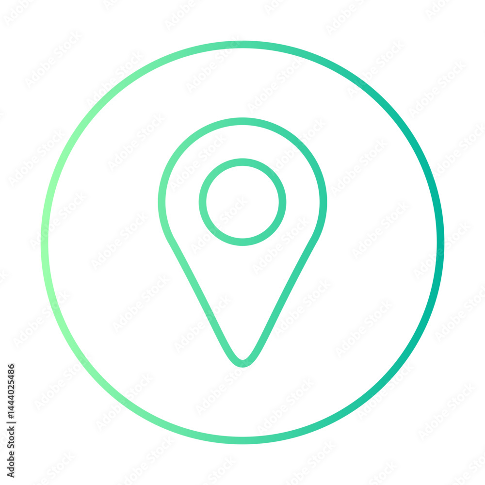 maps gradient icon maps gradient icon