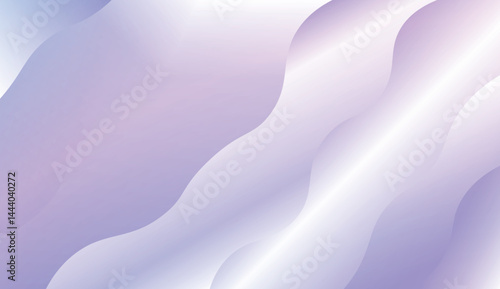 Modern Background With Wave Gradient Shape. For Your Design Wallpapers Presentation. Vector Illustration with Color Gradient.