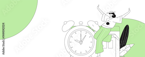 People exercising healthy running vector internet operation illustration
