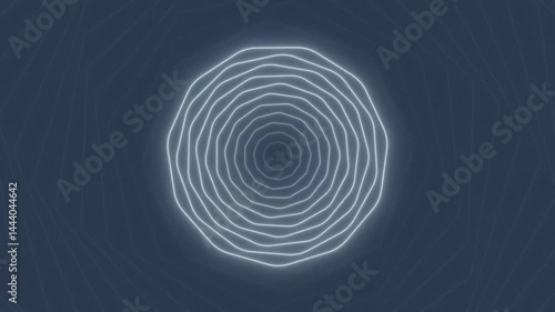 Wallpaper Mural wavy white abstract shape pattern against a grey background, ideal for video projects, graphic designs, and looping animations Torontodigital.ca