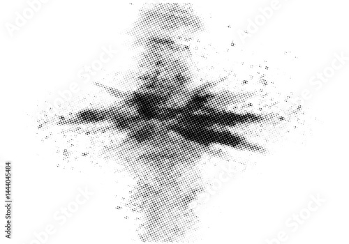 Abstract Background  In Halftone Mode	