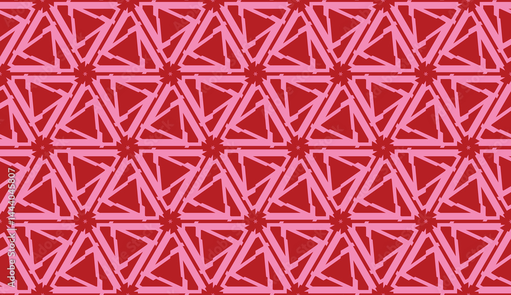 Vector illustration with curved line. Modern pattern in triangles style. For modern interior design, fashion print. Vector illustration with curved line. Modern pattern in triangles style. For modern interior design, fashion print.