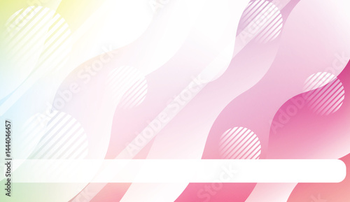 Geometric Design, Shapes. Design For Your Header Page, Ad, Poster, Banner. Vector Illustration with Color Gradient.