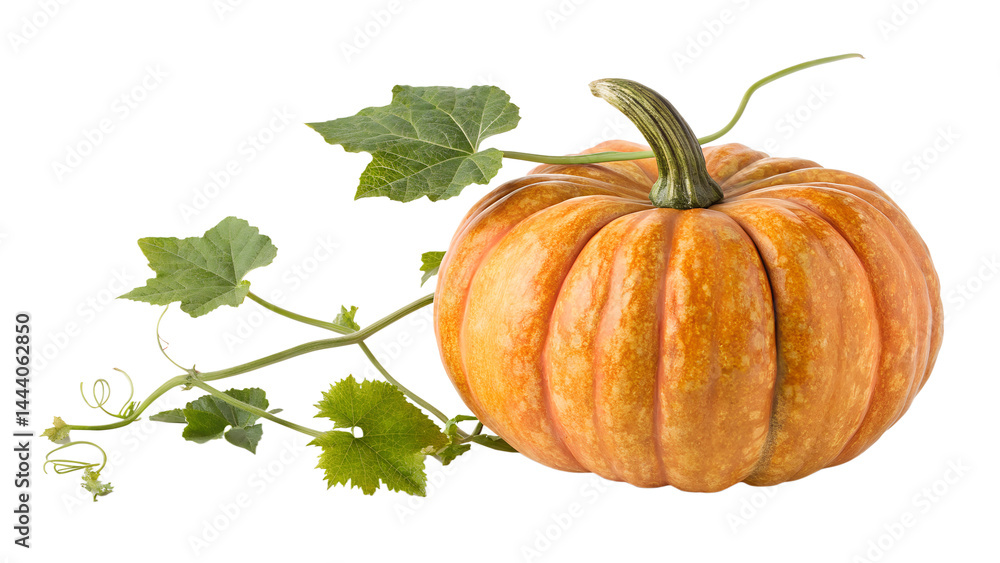 Obraz premium pumpkin isolated on white background