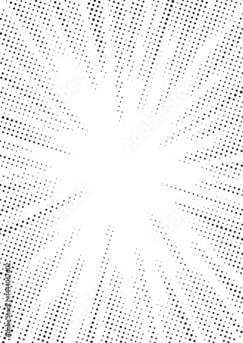 Comic Halftone Burst 