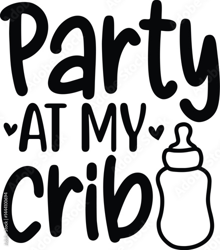 Party at my crib svg