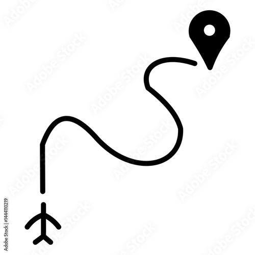 itinerary icon