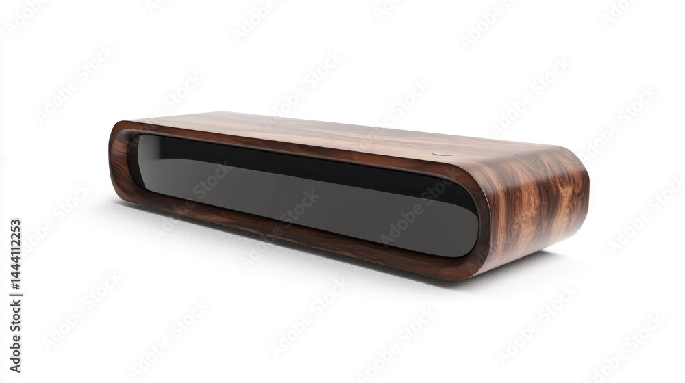 Modern wooden TV stand with sleek design Modern wooden TV stand with sleek design