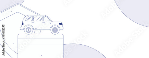 Buy insurance for car flat character vector concept operation illustration
