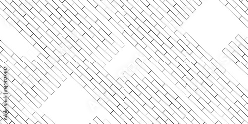 White abstract brick wall texture on a clean, minimal white background. The bricks should have subtle shadows and light variations to add depth, but remain soft and modern in tone.