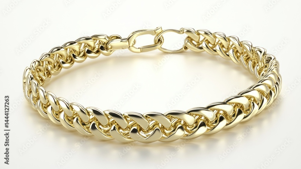 Gold chain bracelet (2) Gold chain bracelet (2)