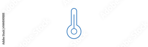 Thermometer icon. Thermometer with temperature scale, Temperature icons vector set .