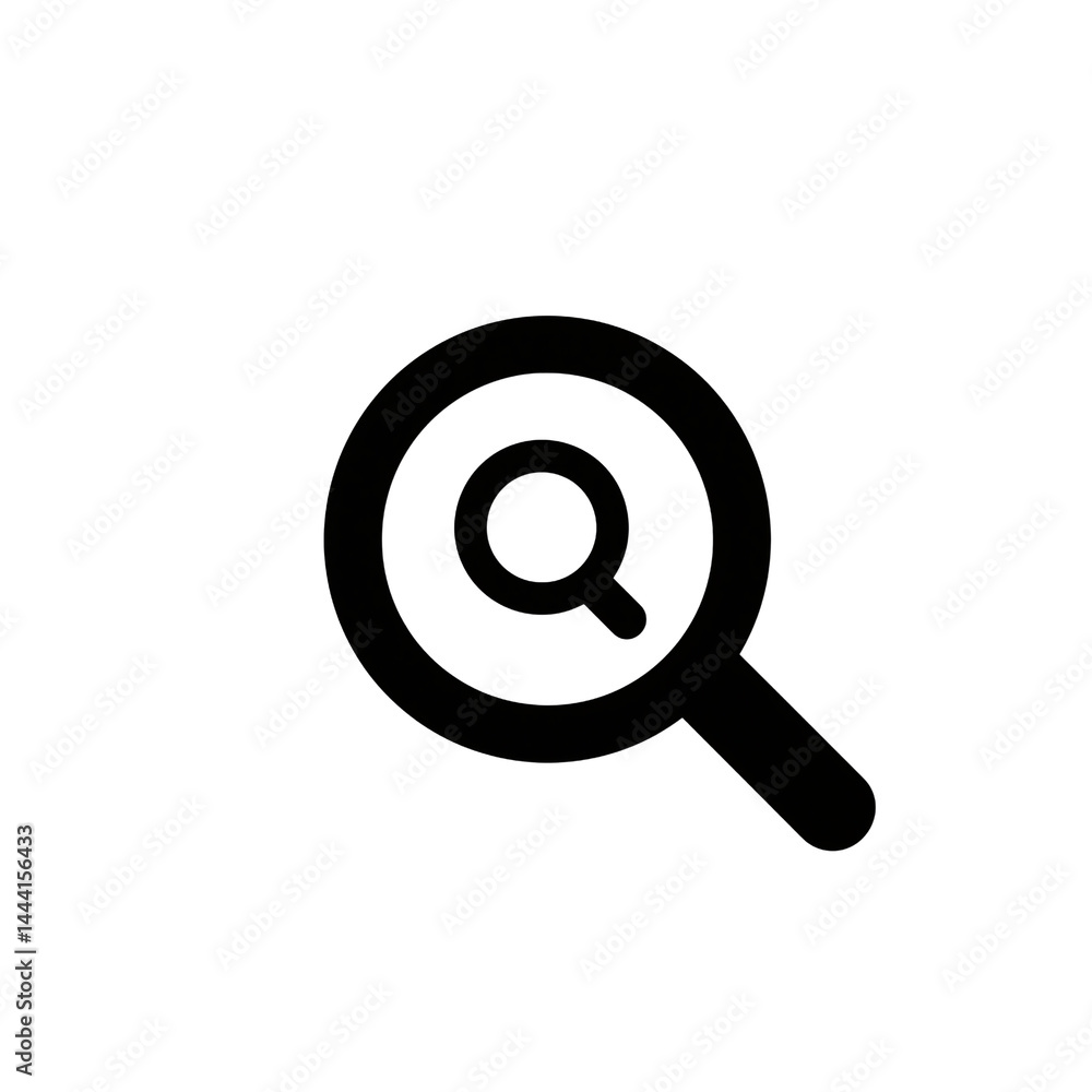 Magnifying Glass Icon Search, Zoom, Find, Explore, Discover Magnifying Glass Icon Search, Zoom, Find, Explore, Discover