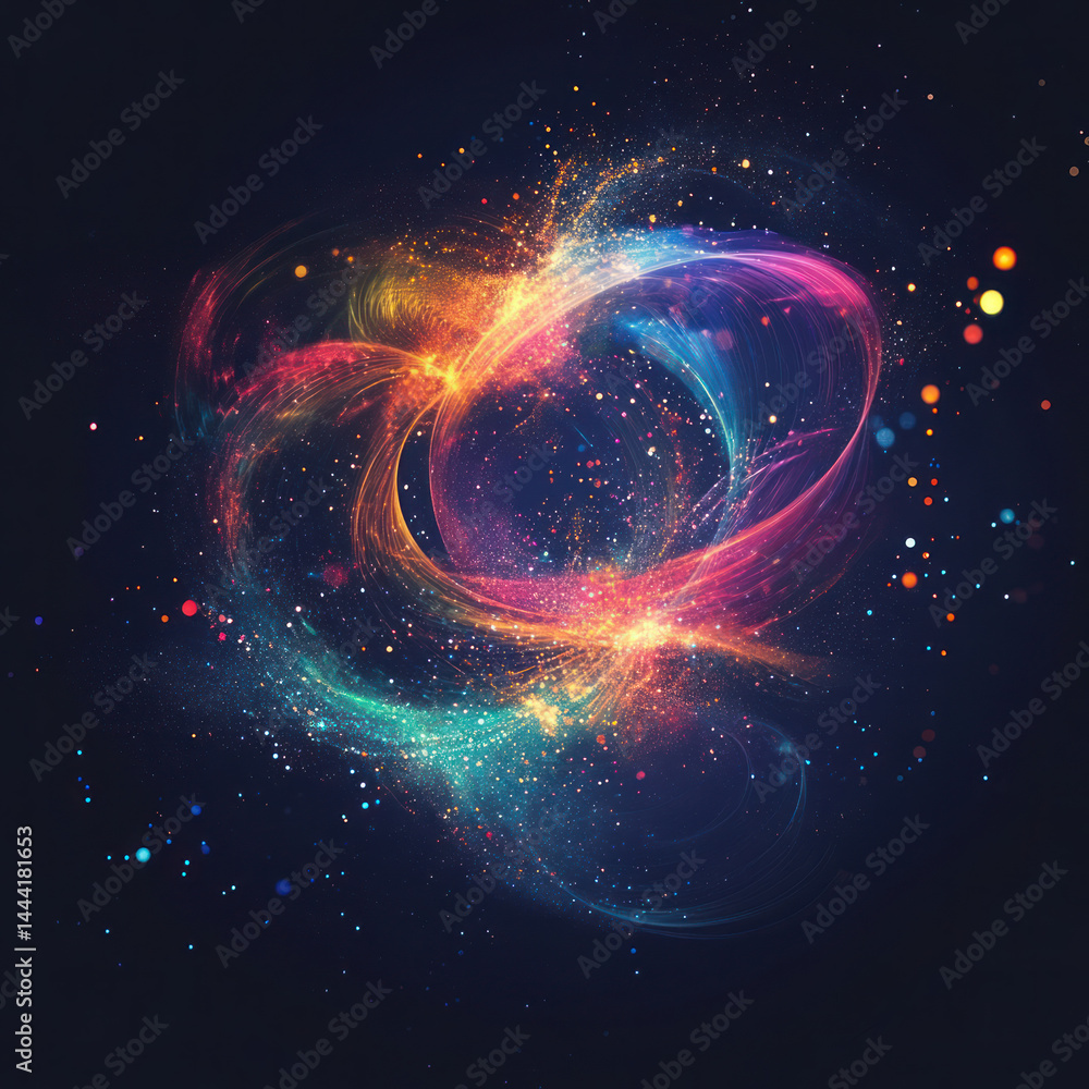 Obraz premium abstract space background