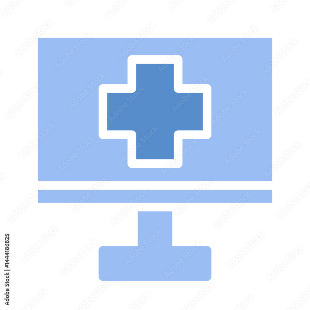 Obraz premium Medical technology showcasing healthcare online: A digital platform for wellness