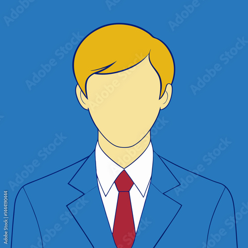 businessman with speech bubble