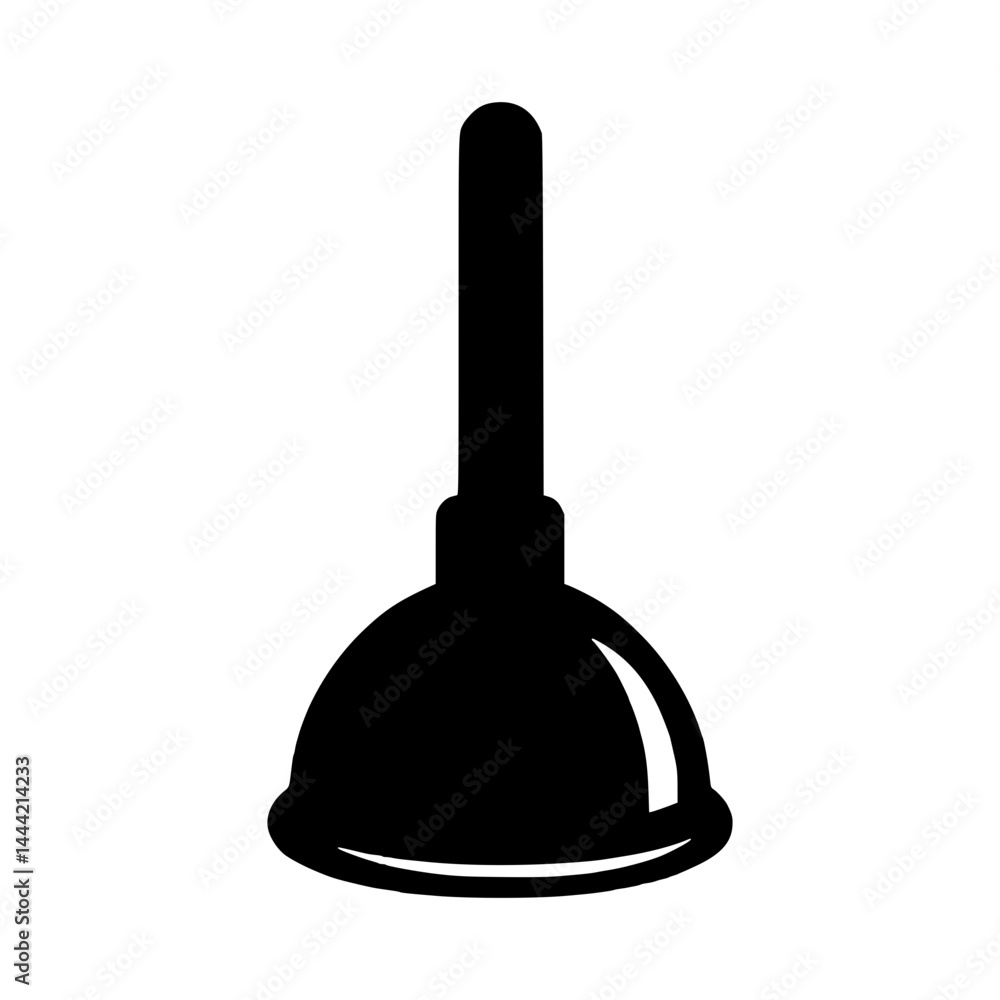 Plunger Icon - Simple Vector Illustration Plunger Icon - Simple Vector Illustration