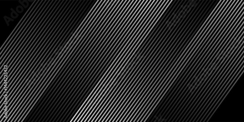 Slant line halftone gradation texture. Fading diagonal stripe gradient background. Black oblique pattern backdrop. Vanishing thin parallel line wallpaper for overlay
