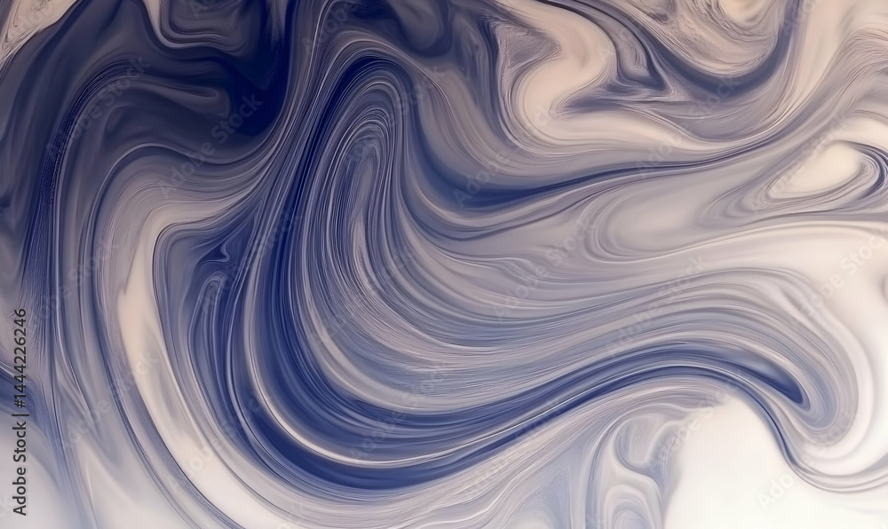 Abstract swirling marble texture background in shades of beige and deep blue. Perfect for website banners, presentations, or design projects. Abstract swirling marble texture background in shades of beige and deep blue. Perfect for website banners, presentations, or design projects.