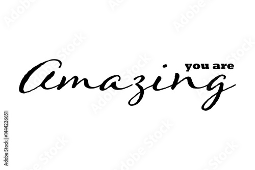 You are Amazing　シンプルなロゴマーク
