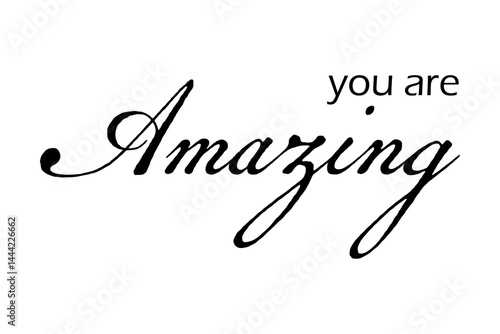 You are Amazing　シンプルなロゴマーク
