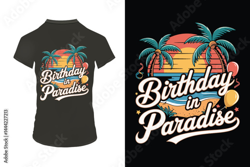 A vector illustration presents a blank black t-shirt template, ideal for apparel design concepts and showcasing casual cotton garments for men's fashion