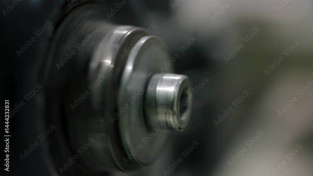 Conveyor line at paper mill. Modern toilet paper production. Production of napkins Conveyor line at paper mill. Modern toilet paper production. Production of napkins