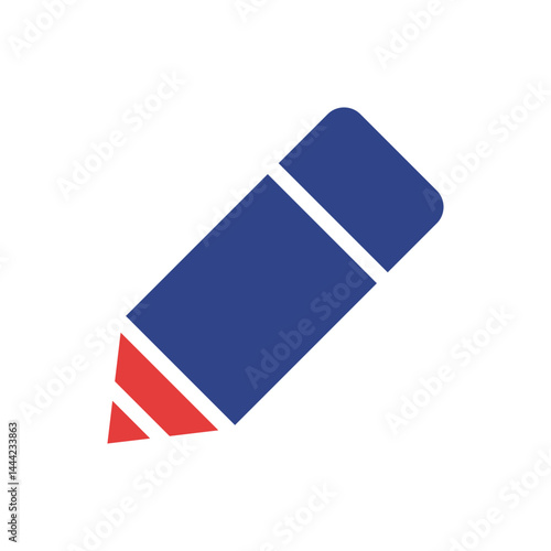 Abstract representation of writing tool for creative designs and illustrations