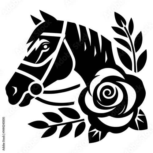 Horse Racing Derby event icon with transparent background