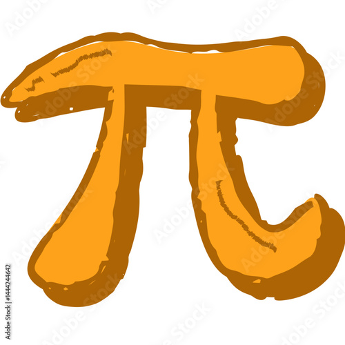 Pi Symbol Illustration