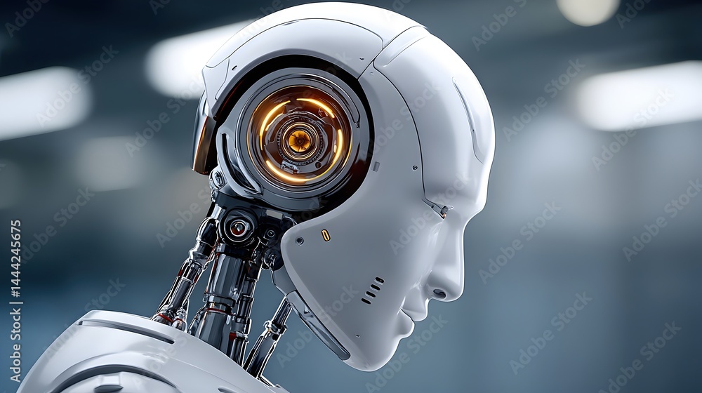 Fototapeta premium High Performance AI for Real-Time Speech Optimization Technology