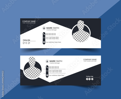 Modern Corporate E Mail Signature Design