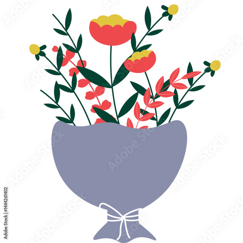 Valentine Flower Bouqet