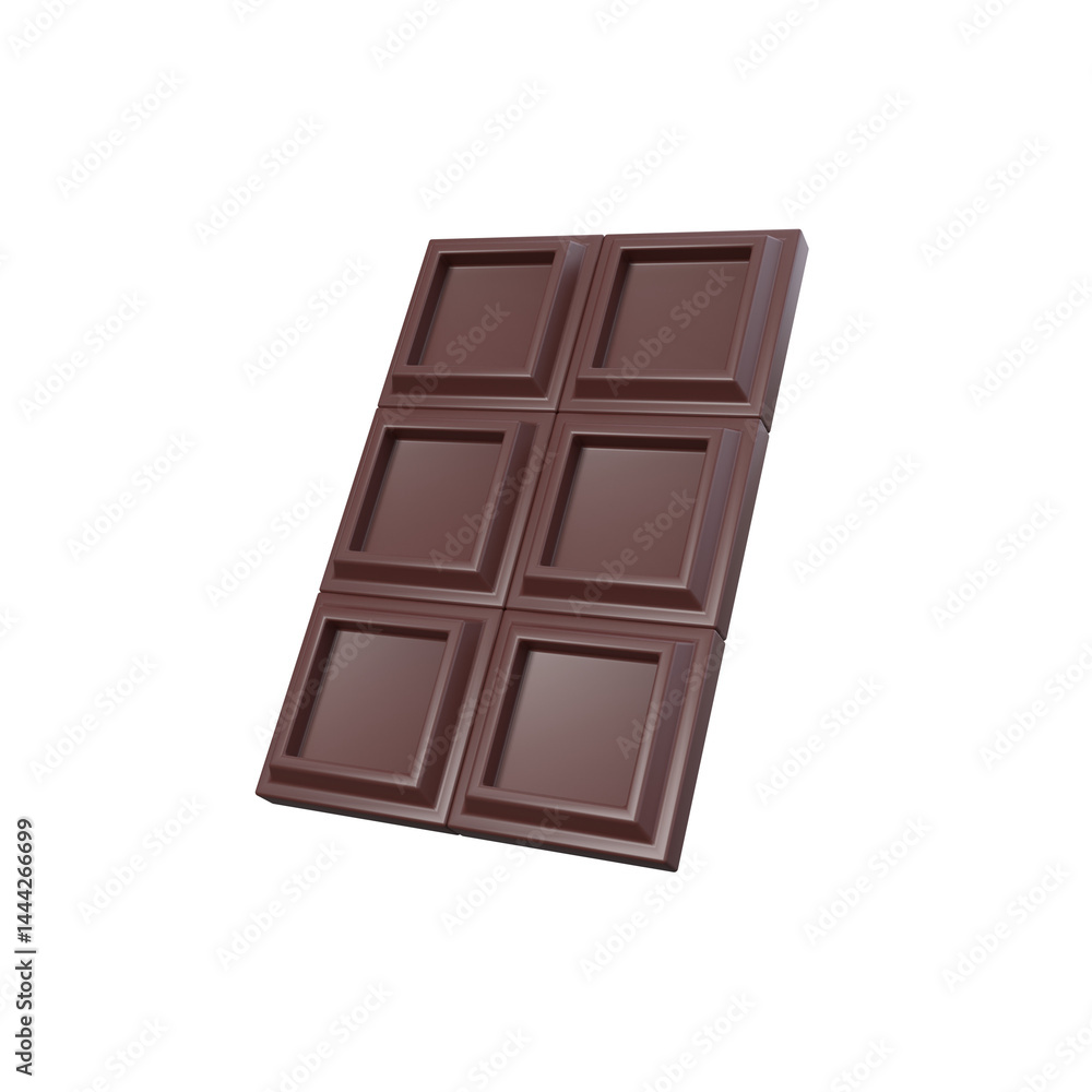 Fototapeta premium dark chocolate bar