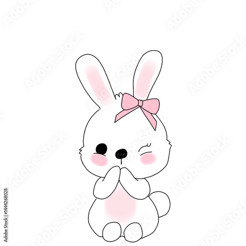 Rabbit cartoon