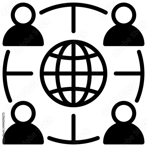 Outsourcing Icon