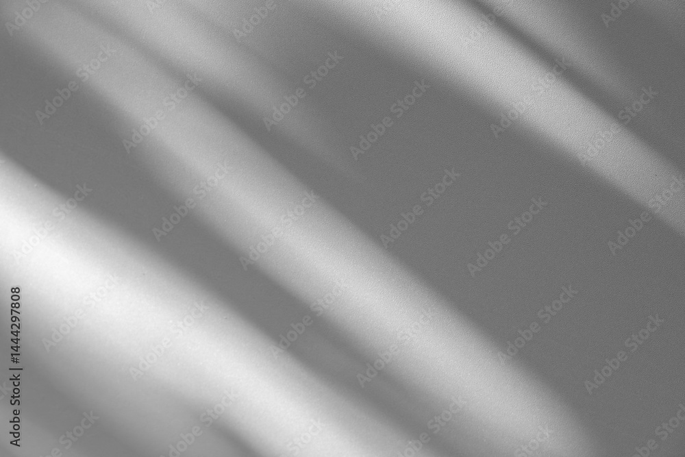 Wall interior background, studio and backdrops show products.with shadow from window color white and grey. background for text insertion and presentation product