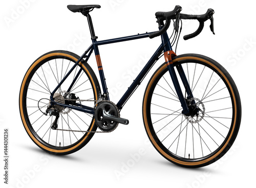 Mountain Racing Bicycle Isolated On PNG Transparent Background. Cut-Out Clipping Path With Adobe Photoshop Pen Tool . PNG Transparent Bicycle , PNG Cycle	