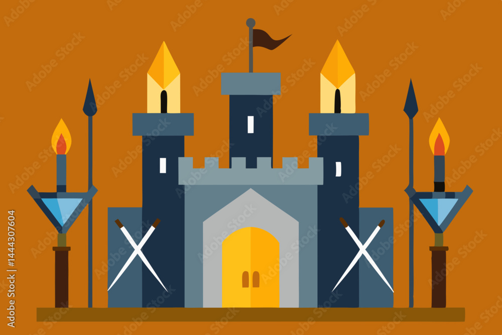 Majestic Medieval Castle A Fortress of Fantasy and History Majestic Medieval Castle A Fortress of Fantasy and History