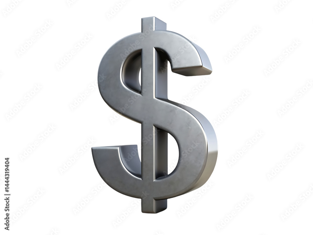 Metal Dollar Sign Image Metal Dollar Sign Image