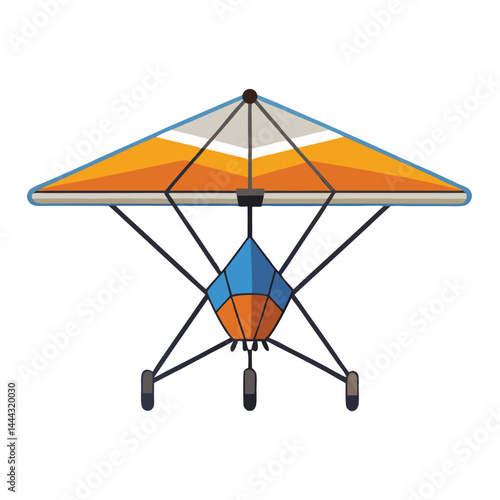 Ultralight icon isolated on white background