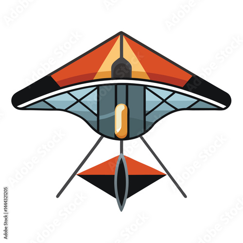 Ultralight icon isolated on white background