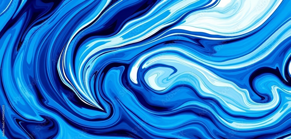 Abstract blue ink wave seamless pattern Vector swirls, scribbles, brush strokes background, pattern, paint Abstract blue ink wave seamless pattern Vector swirls, scribbles, brush strokes background, pattern, paint